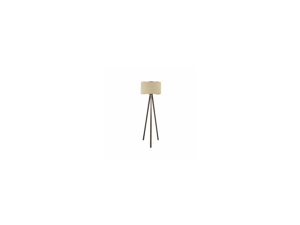 Stojaca lampa v desert beige a zlatej farbe