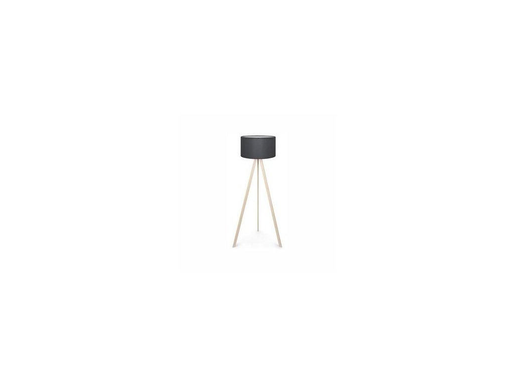 Stojaca lampa v antracitovej farbe